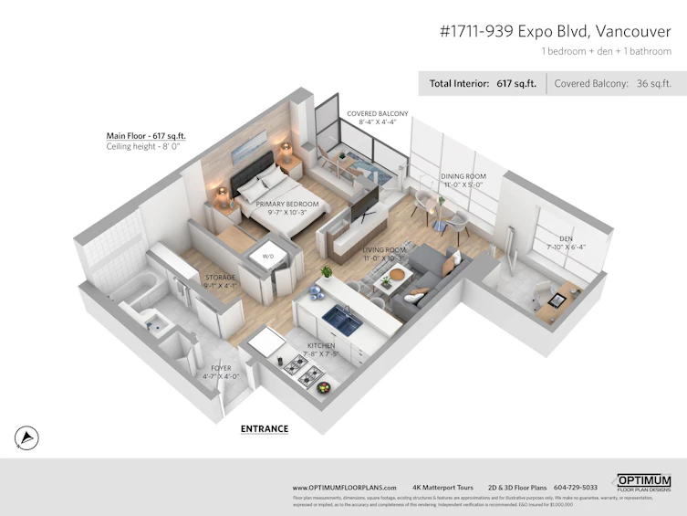 1711-939 Expo Boulevard, Vancouver, BC, V6Z 3G7 - 33