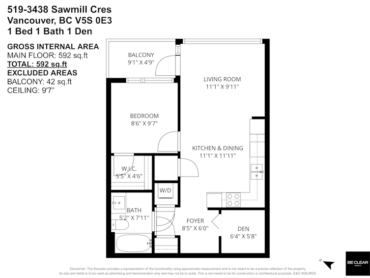 519-3438 Sawmill Crescent, Vancouver, BC, V5S 0E3 - 4