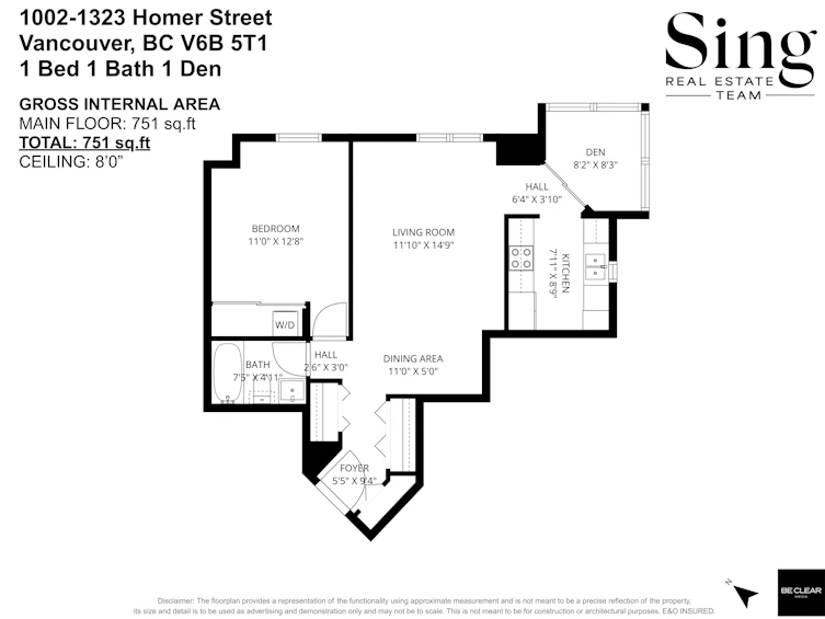 1002-1323 Homer Street, Vancouver, BC, V6B 5T1 - 29