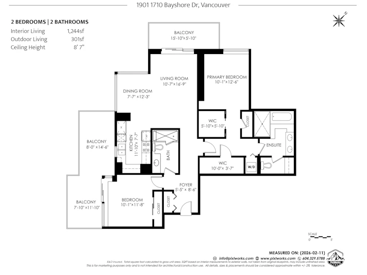 1901-1710 Bayshore Drive, Vancouver, BC, V6G 3G4 - 40