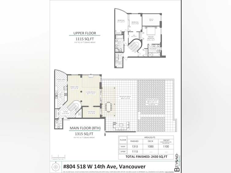 804-518 W 14th Avenue, Vancouver, BC, V5Z 4N5 - 28