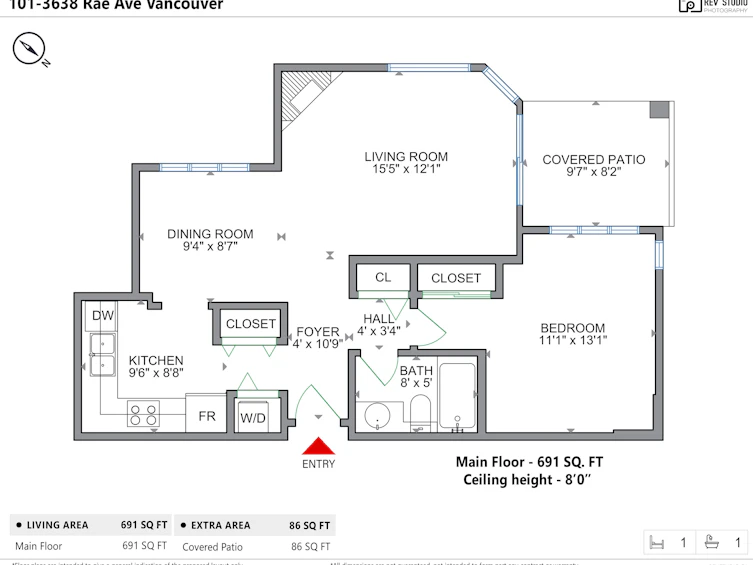 101-3638 Rae Avenue, Vancouver, BC, V5R 2P5 - 20
