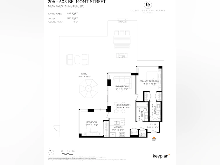 206-608 Belmont Street, New Westminster, BC, V3M 0G8 - 5