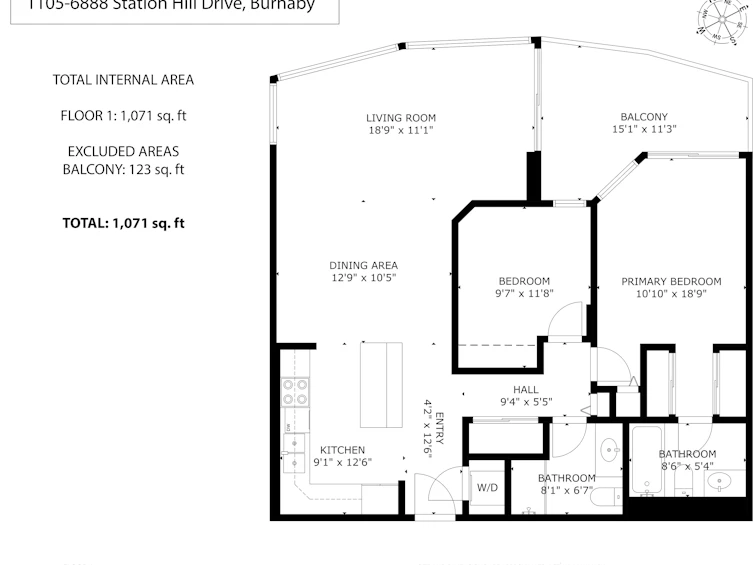 1105-6888 Station Hill Drive, Burnaby, BC, V3N 4X5 - 29