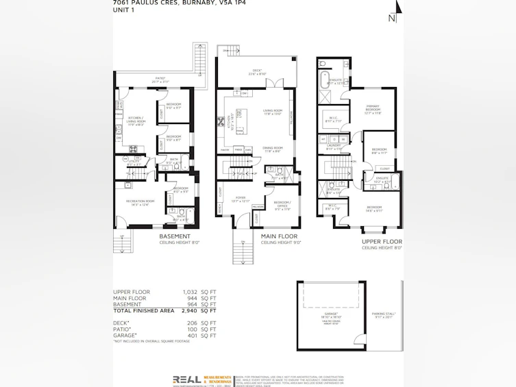 1-7061 Paulus Crescent, Burnaby, BC, V5A 1P4 - 7