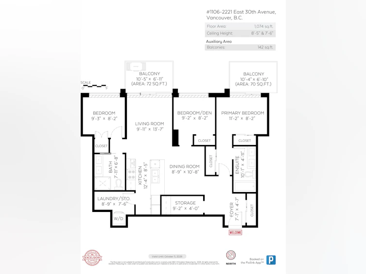 1106-2221 E 30th Avenue, Vancouver, BC, V5N 0G6 - 31