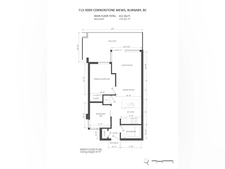 713-9009 Cornerstone Mews, Burnaby, BC, V5A 0B9 - 22