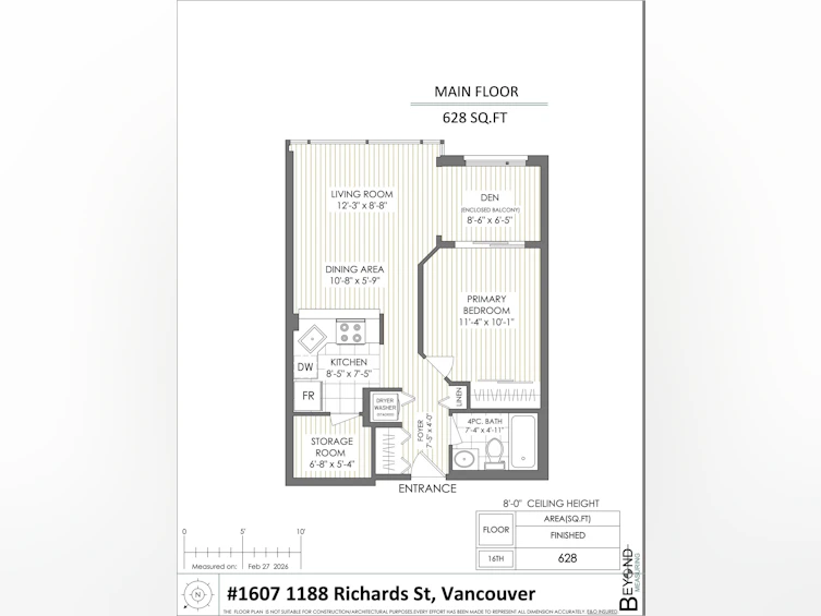 1607-1188 Richards Street, Vancouver, BC, V6B 3E6 - 26