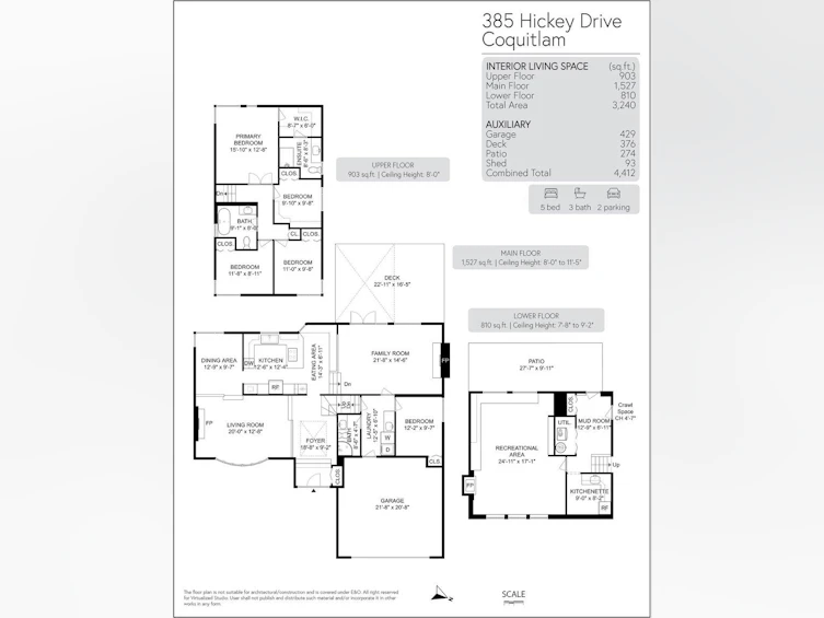 385 Hickey Drive, Coquitlam, BC, V3K 5Z4 - 37