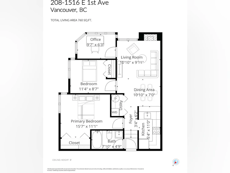 208-1516 E 1st Avenue, Vancouver, BC, V5N 1A5 - 22