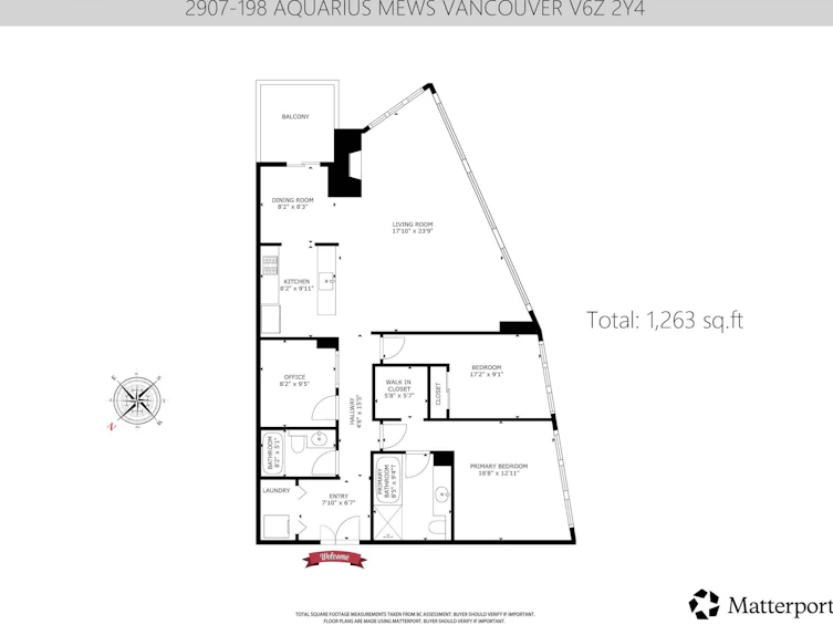 2907-198 Aquarius Mews, Vancouver, BC, V6Z 2Y4 - 29