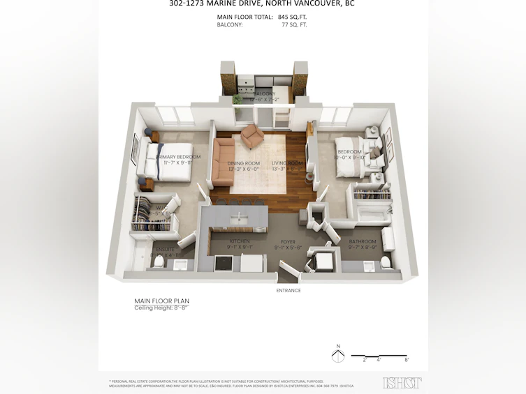 302-1273 Marine Drive, North Vancouver, BC, V7P 1T3 - 24