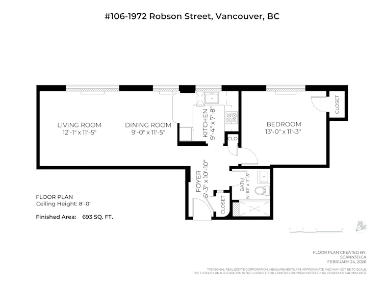 106-1972 Robson Street, Vancouver, BC, V6G 1E8 - 36