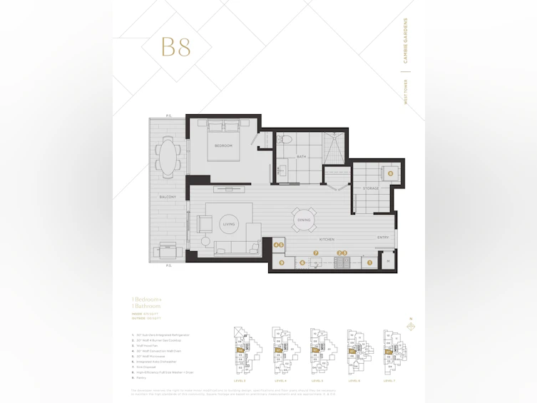 707-7418 Paulson Street, Vancouver, BC, V6P 0K2 - 6