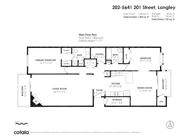 202-5641 201 Street, Langley, BC, V3A 8A4 - 3