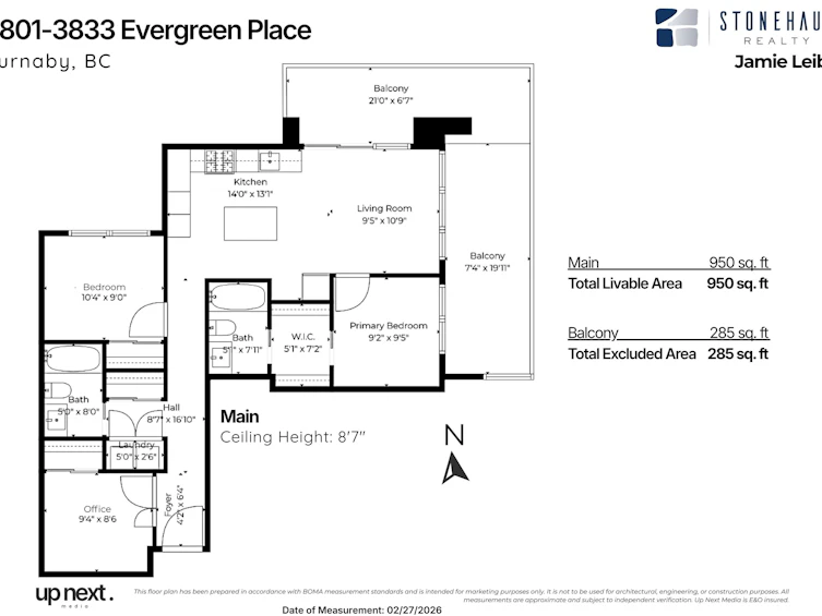 2801-3833 Evergreen Place, Burnaby, BC, V3J 0M2 - 37