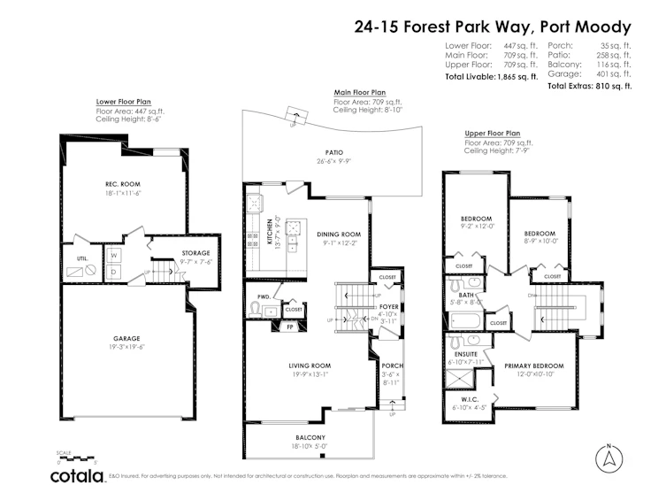24-15 Forest Park Way, Port Moody, BC, V3H 5G7 - 40