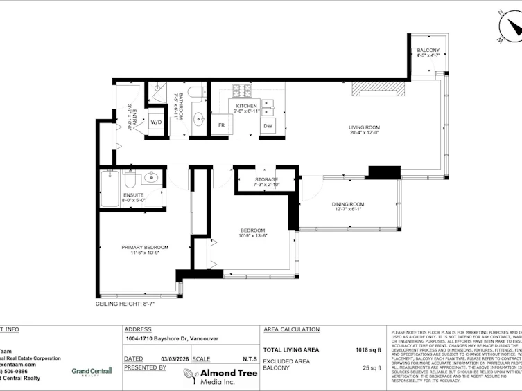 1004-1710 Bayshore Drive, Vancouver, BC, V6G 3G4 - 23