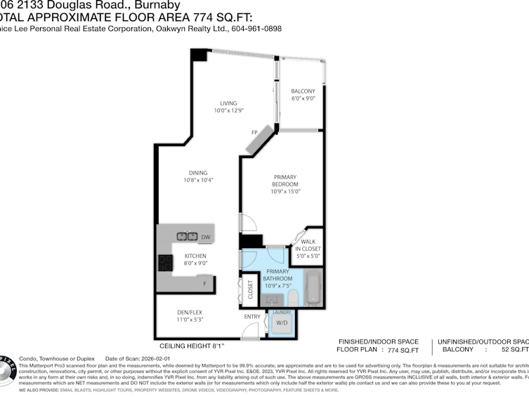 2906-2133 Douglas Road, Burnaby, BC, V5C 0E9 - 23