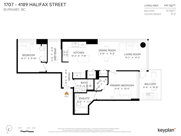 1707-4189 Halifax Street, Burnaby, BC, V5C 0H9 - 37