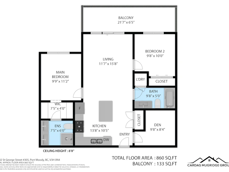 305-2002 St. George Street, Port Moody, BC, V3H 0N4 - 35