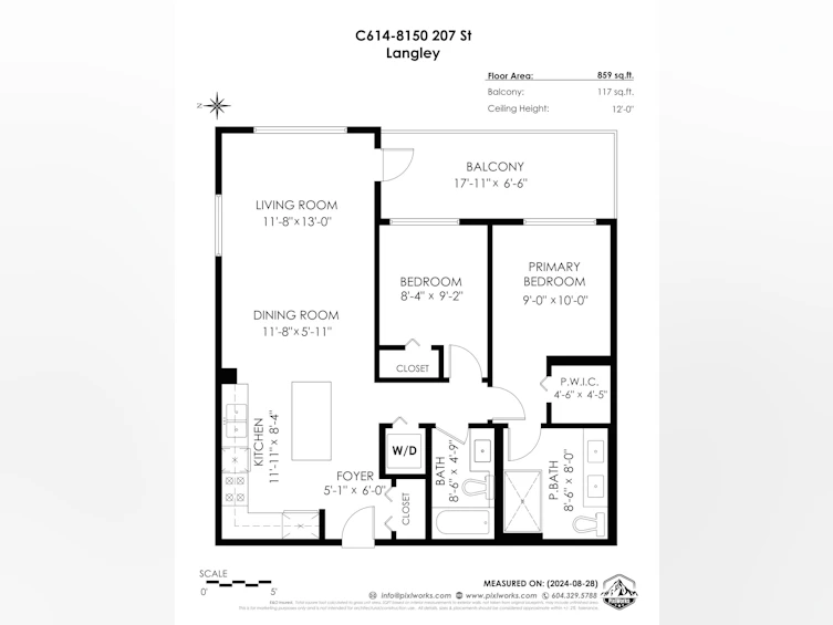C614-8150 207 Street, Langley, BC, V2Y 4J4 - 3