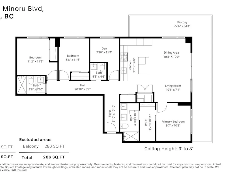 802-6200 Minoru Boulevard, Richmond, BC, V6Y 4A8 - 17