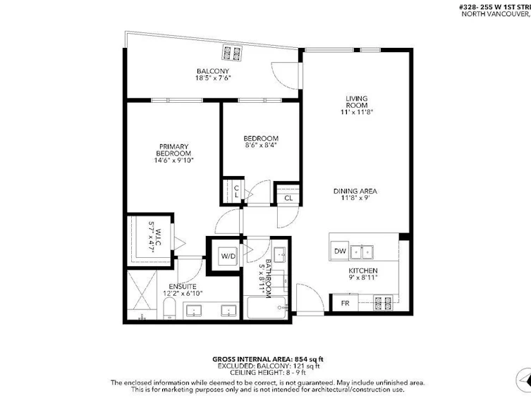 328-255 W 1st Street, North Vancouver, BC, V7M 3G8 - 33