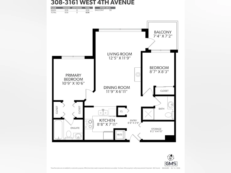 308-3161 W 4th Avenue, Vancouver, BC, V6K 1R6 - 32