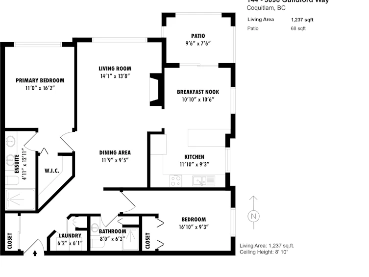 144-3098 Guildford Way, Coquitlam, BC, V3B 7W8 - 30