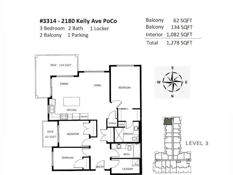 3314-2180 Kelly Avenue, Port Coquitlam, BC, V3C 0S4 - 32