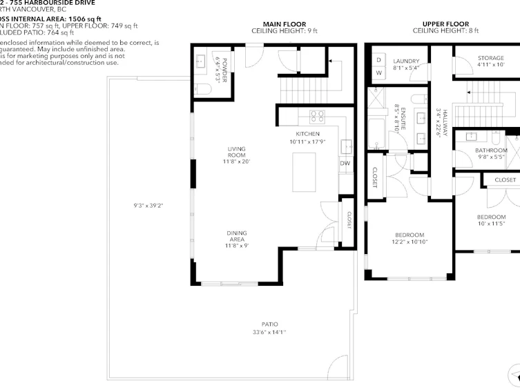 TH 112-755 Harbourside Drive, North Vancouver, BC, V7P 0G1 - 36