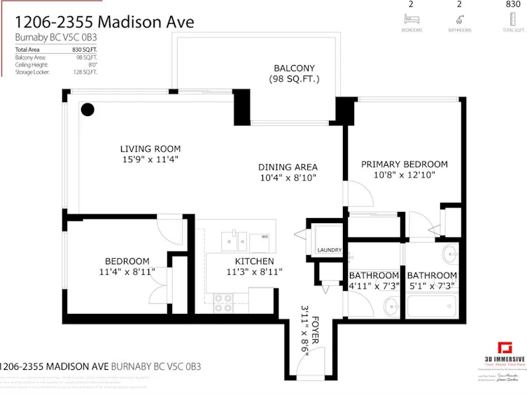 1206-2355 Madison Avenue, Burnaby, BC, V5C 0B3 - 37