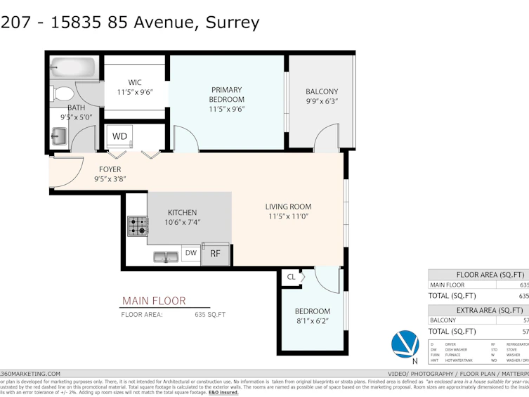 207-15835 85 Avenue, Surrey, BC, V4N 6W6