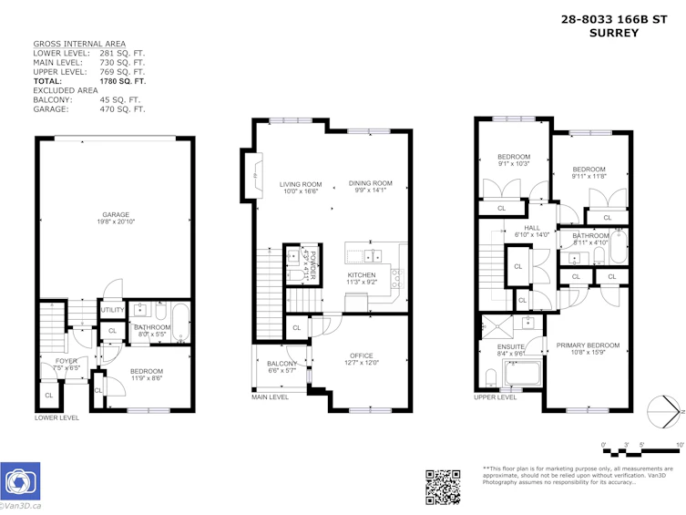28-8033 166b Street, Surrey, BC, V4N 0G7 - 32