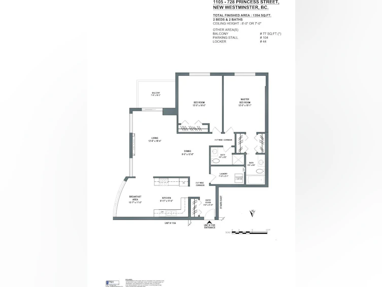1105-728 Princess Street, New Westminster, BC, V3M 6S4 - 29