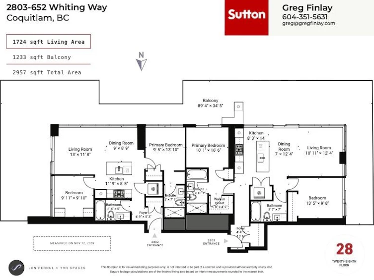 2802/03-652 Whiting Way, Coquitlam, BC, V3J 0K3 - 34