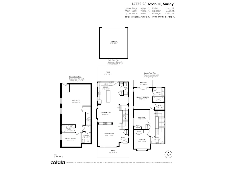 16772 23 Avenue, Surrey, BC, V3Z 0M7 - 36