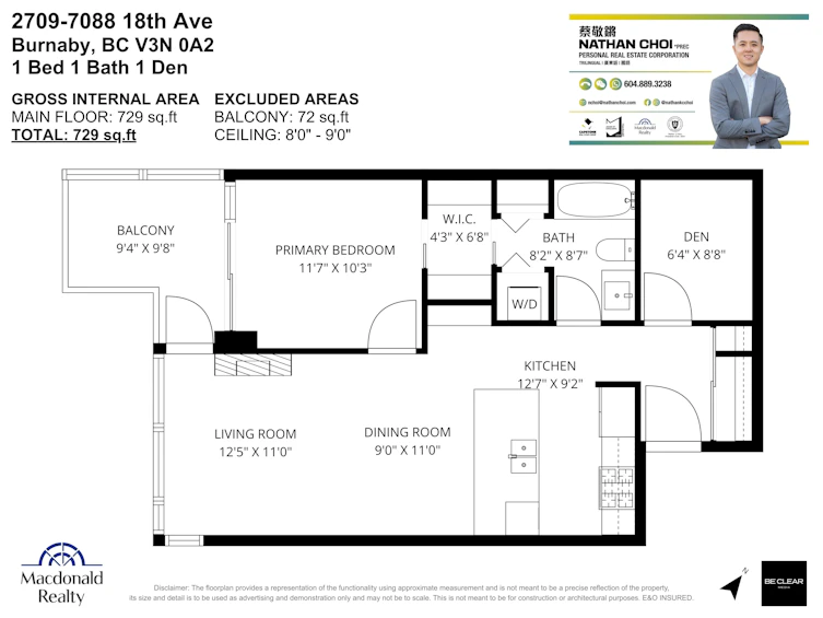 2709-7088 18th Avenue, Burnaby, BC, V3N 0A2 - 38