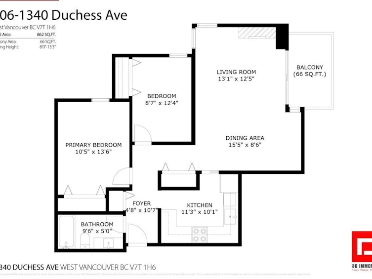 406-1340 Duchess Avenue, West Vancouver, BC, V7T 1H6 - 13