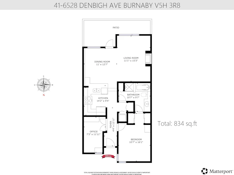 41-6528 Denbigh Avenue, Burnaby, BC, V5H 3R8 - 20