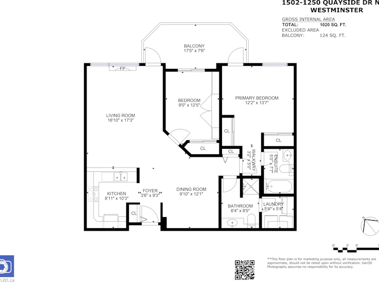 1502-1250 Quayside Drive, New Westminster, BC, V3M 6E4 - 32