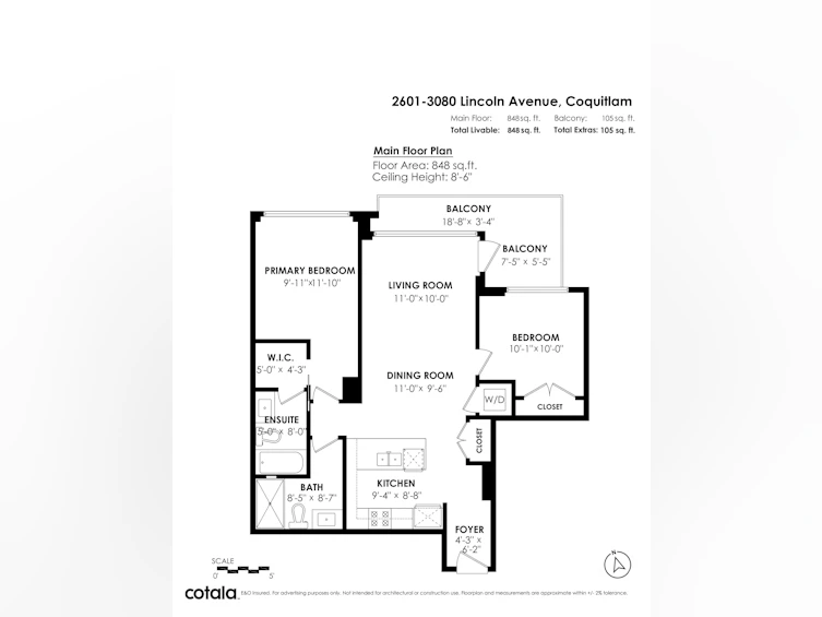 2601-3080 Lincoln Avenue, Coquitlam, BC, V3B 7L9 - 40