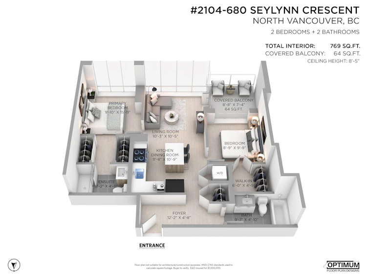 2104-680 Seylynn Crescent, North Vancouver, BC, V7J 0B5 - 4