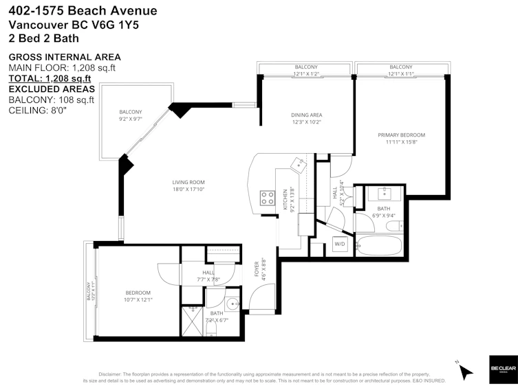 402-1575 Beach Avenue, Vancouver, BC, V6G 1Y5 - 39