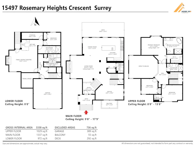 15497 Rosemary Heights Crescent, Surrey, BC, V3Z 0K2 - 3