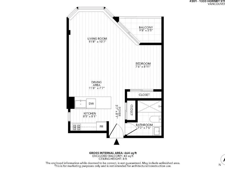 301-1333 Hornby Street, Vancouver, BC, V6Z 2C1 - 27