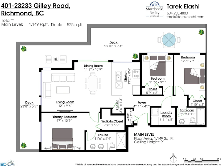 401-23233 Gilley Road, Richmond, BC, V6V 1E6 - 23