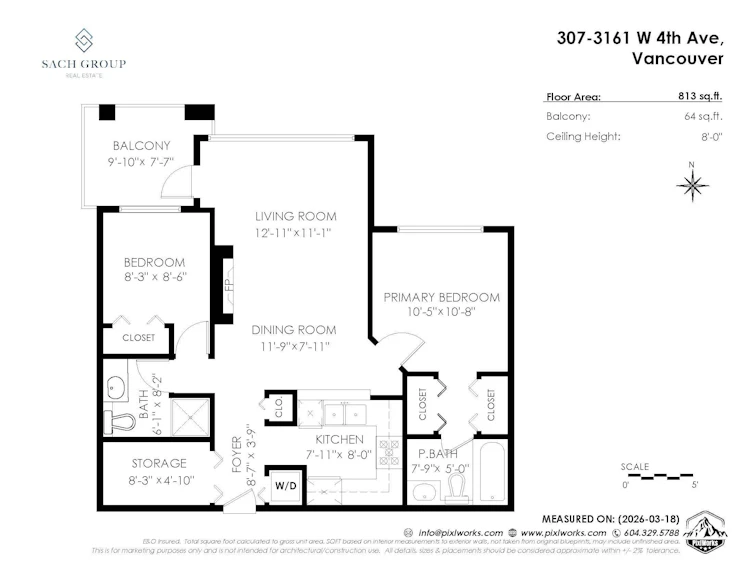 307-3161 W 4th Avenue, Vancouver, BC, V6K 1R6 - 28