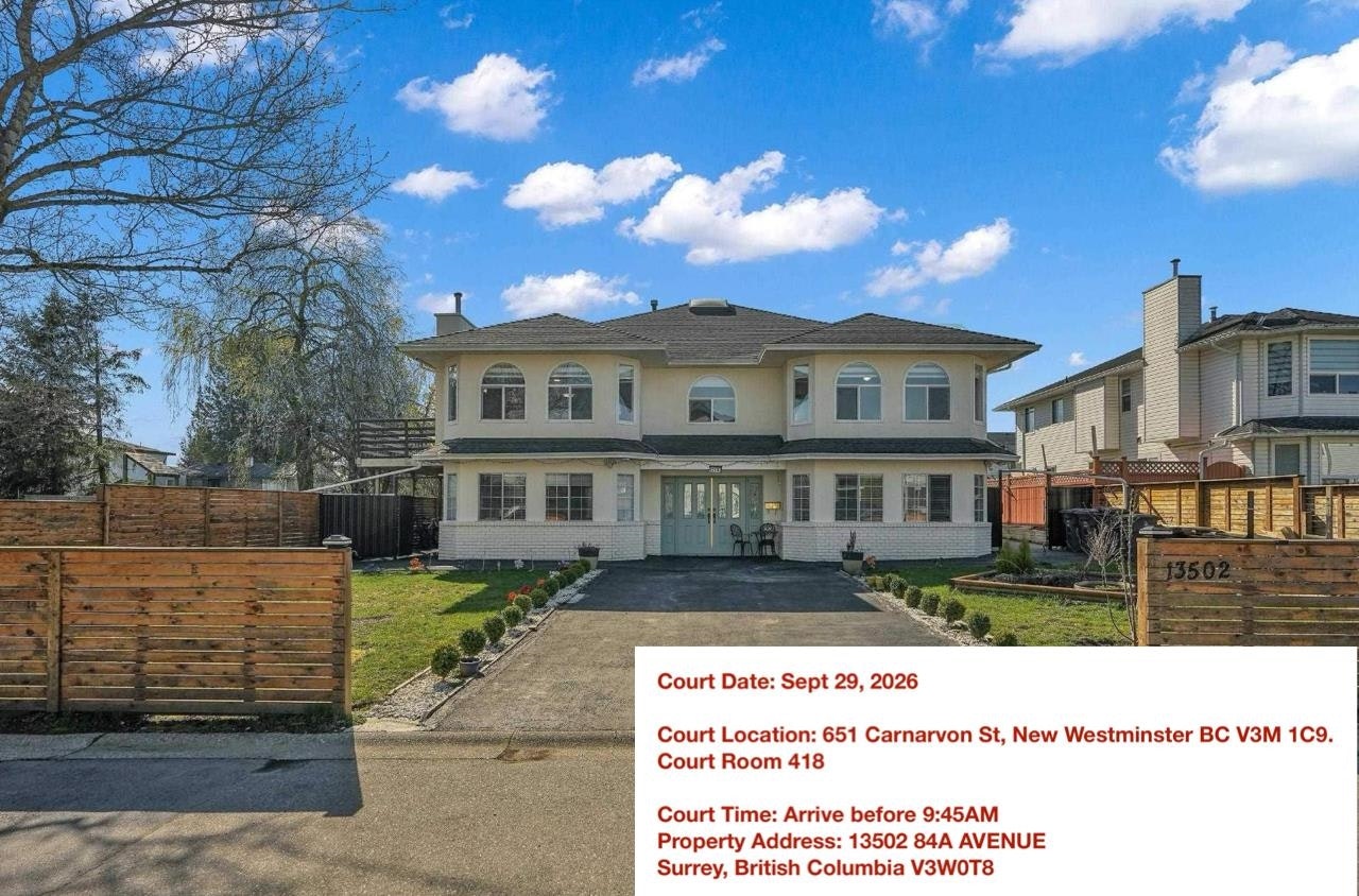 13502 84a Avenue, Surrey, BC, V3W 0T8
